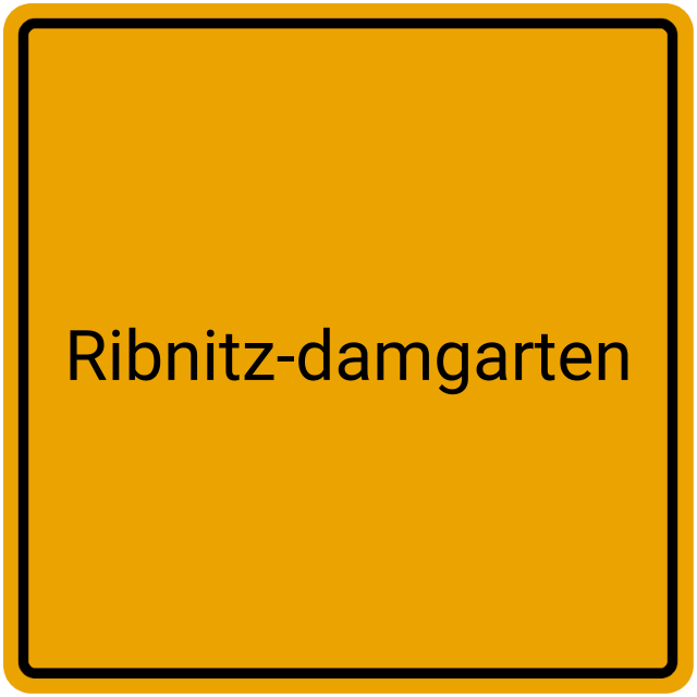 Meldebestätigung Ribnitz-Damgarten