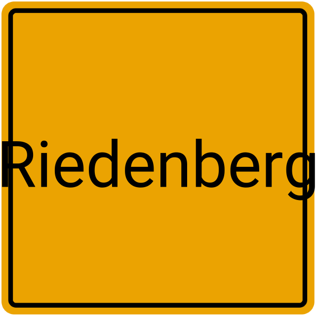 Meldebestätigung Riedenberg