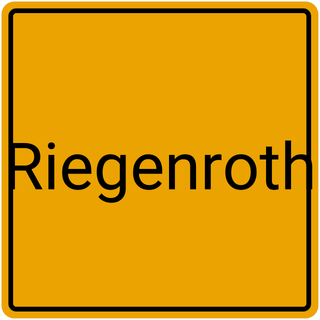 Meldebestätigung Riegenroth