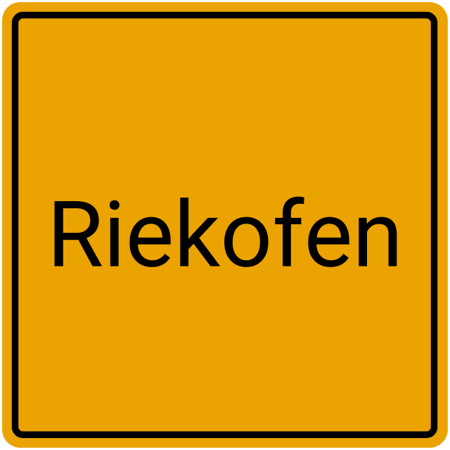 Meldebestätigung Riekofen