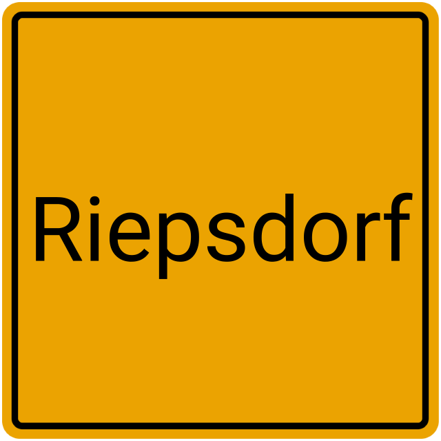 Meldebestätigung Riepsdorf