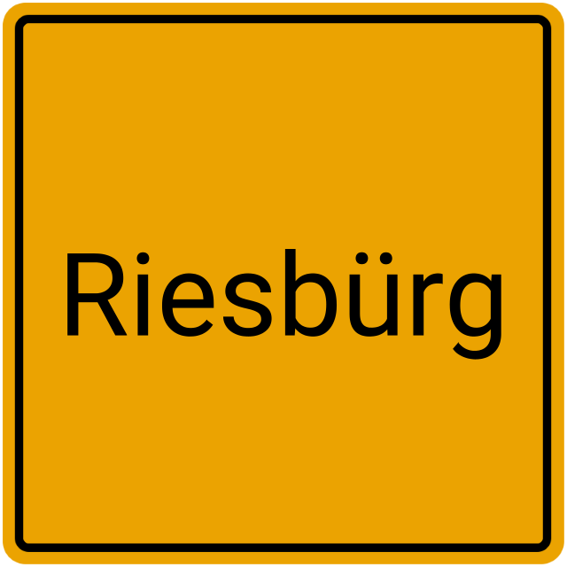 Meldebestätigung Riesbürg