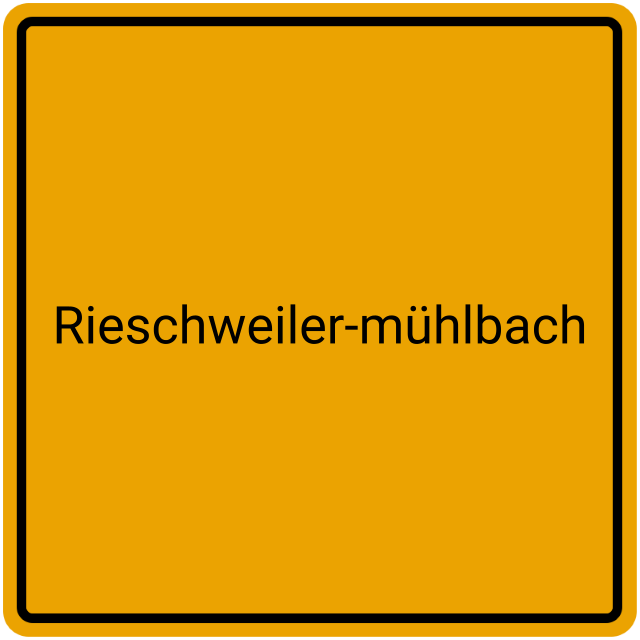 Meldebestätigung Rieschweiler-Mühlbach