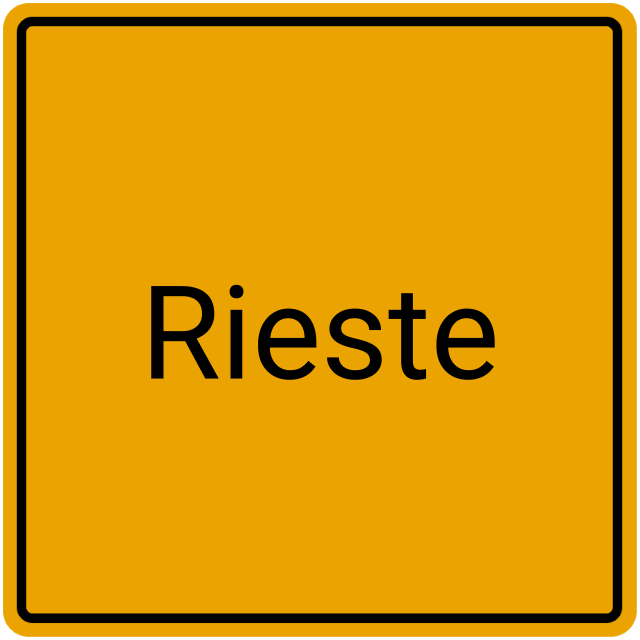 Meldebestätigung Rieste