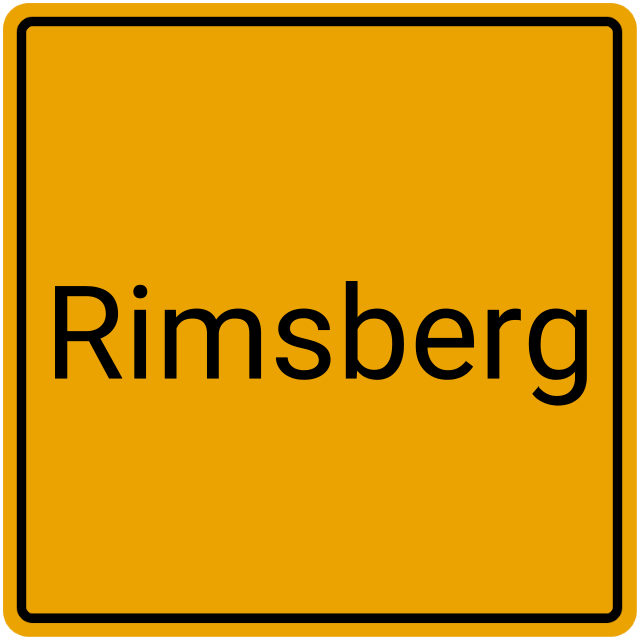 Meldebestätigung Rimsberg