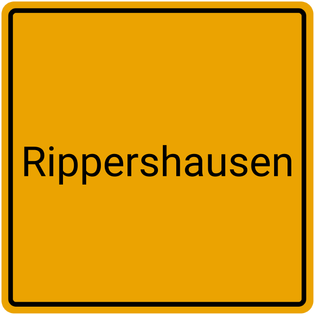 Meldebestätigung Rippershausen