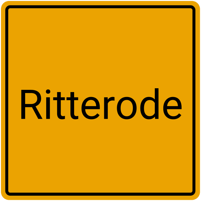 Meldebestätigung Ritterode