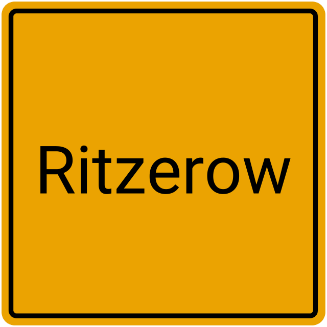 Meldebestätigung Ritzerow