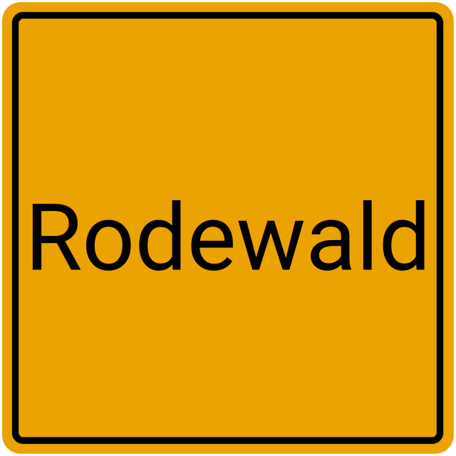 Meldebestätigung Rodewald