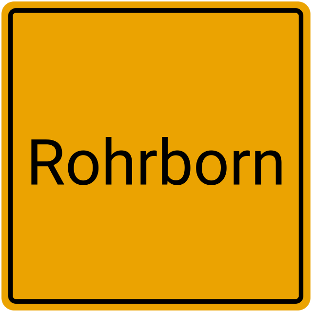 Meldebestätigung Rohrborn