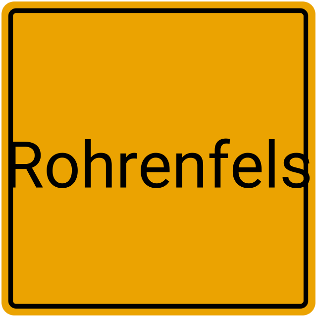 Meldebestätigung Rohrenfels