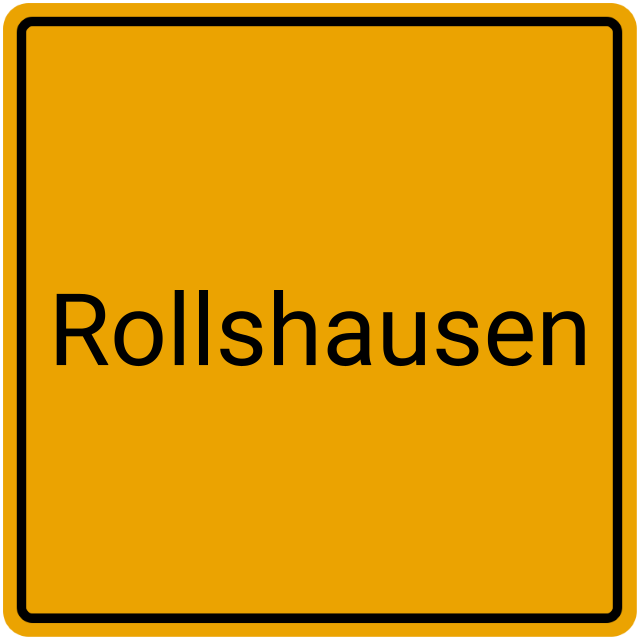 Meldebestätigung Rollshausen