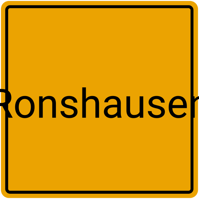 Meldebestätigung Ronshausen