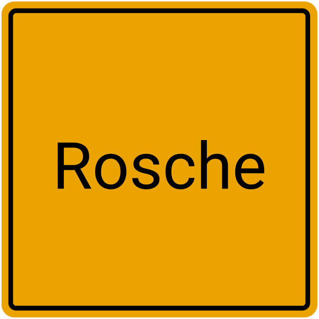 Meldebestätigung Rosche