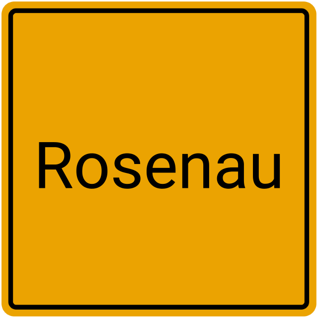 Meldebestätigung Rosenau