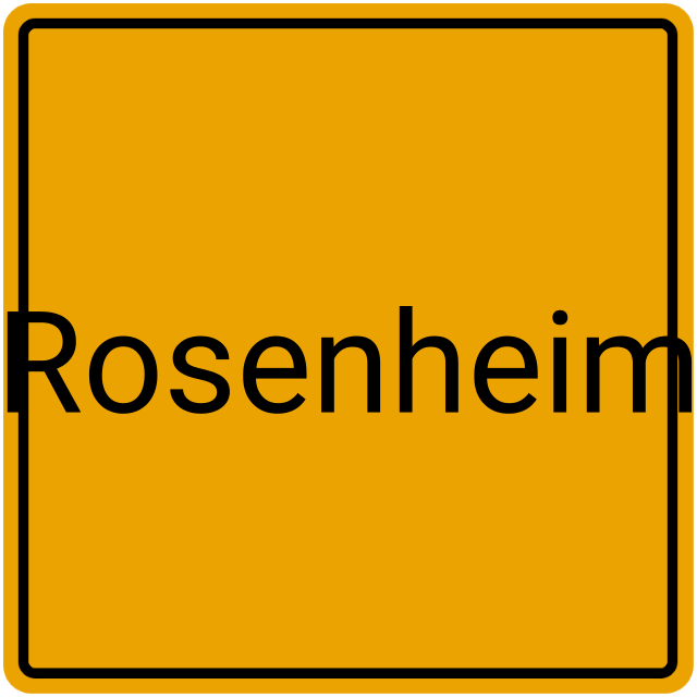 Meldebestätigung Rosenheim