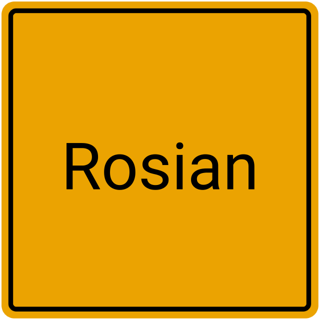 Meldebestätigung Rosian