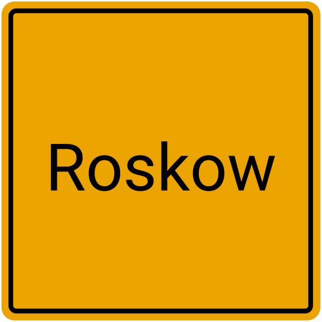 Meldebestätigung Roskow