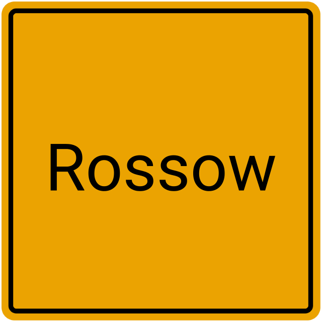 Meldebestätigung Rossow