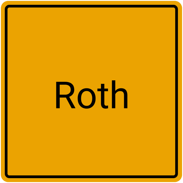 Meldebestätigung Roth