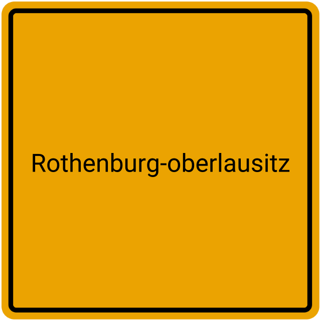 Meldebestätigung Rothenburg-Oberlausitz