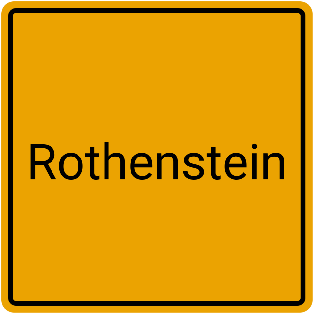 Meldebestätigung Rothenstein