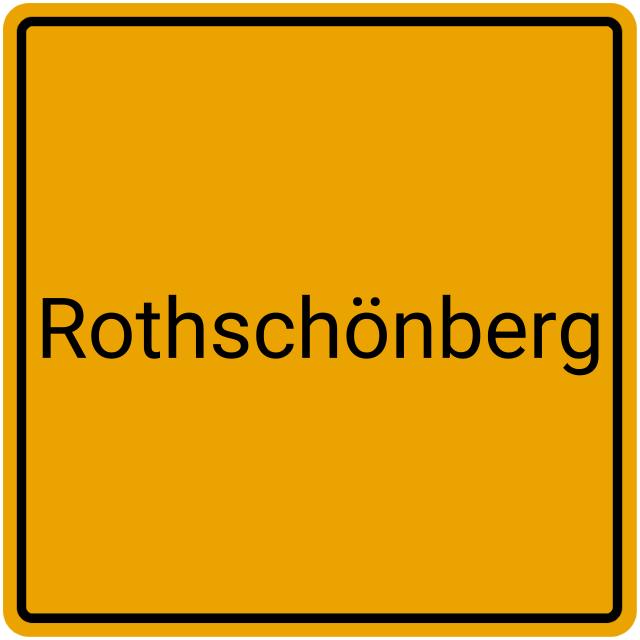 Meldebestätigung Rothschönberg