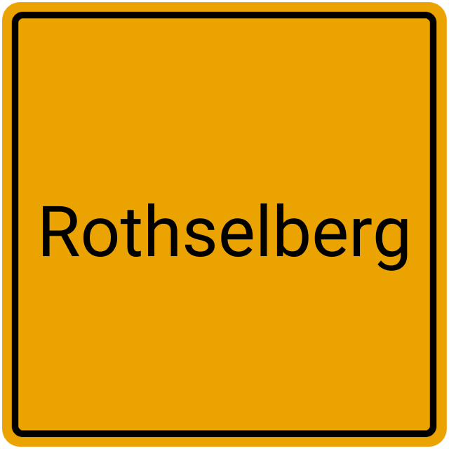 Meldebestätigung Rothselberg