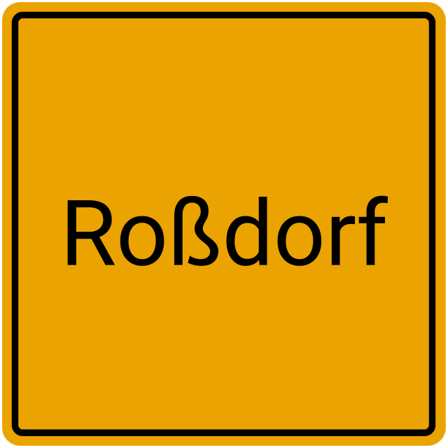 Meldebestätigung Roßdorf