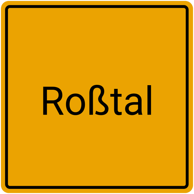 Meldebestätigung Roßtal