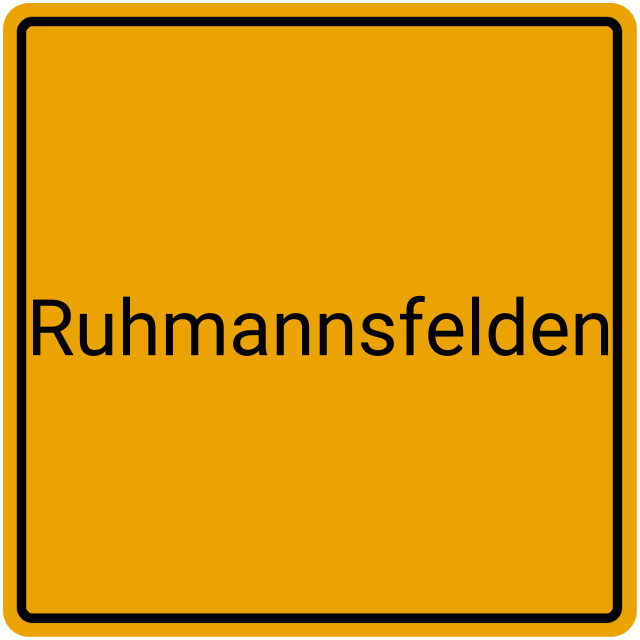 Meldebestätigung Ruhmannsfelden