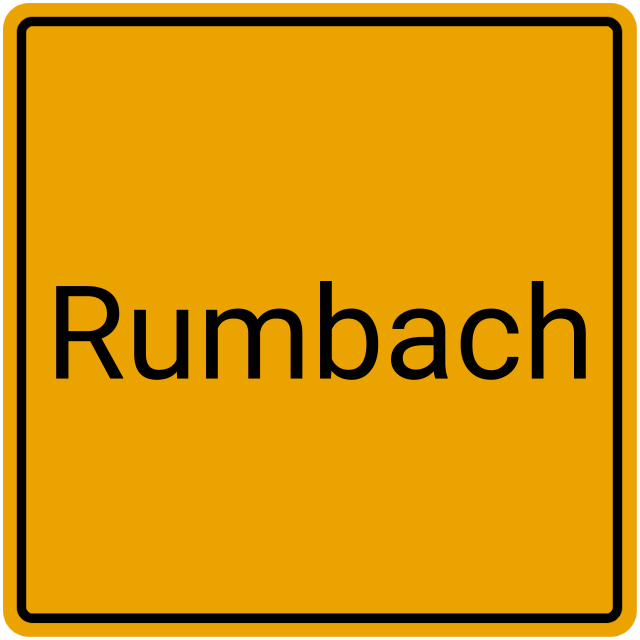 Meldebestätigung Rumbach