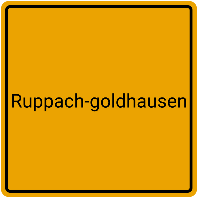 Meldebestätigung Ruppach-Goldhausen
