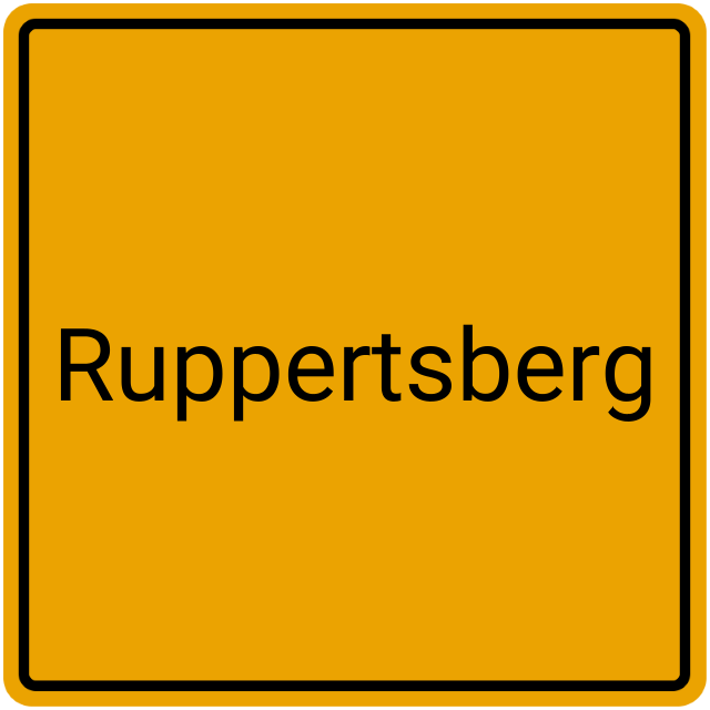 Meldebestätigung Ruppertsberg