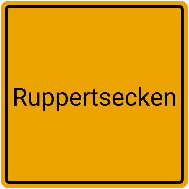 Meldebestätigung Ruppertsecken