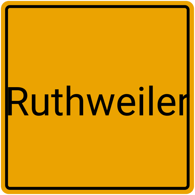 Meldebestätigung Ruthweiler