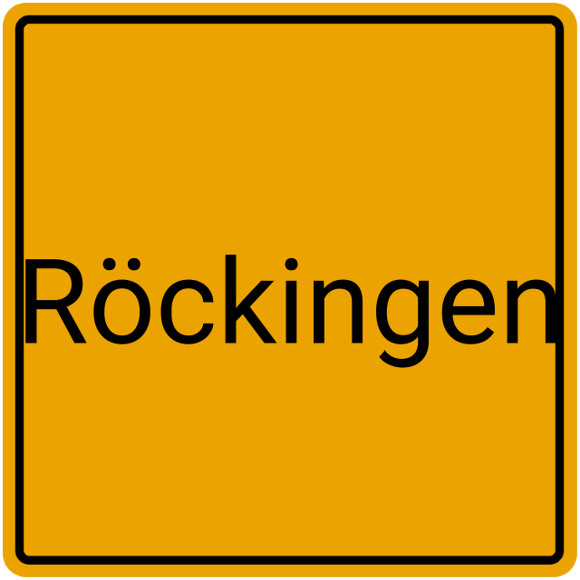 Meldebestätigung Röckingen