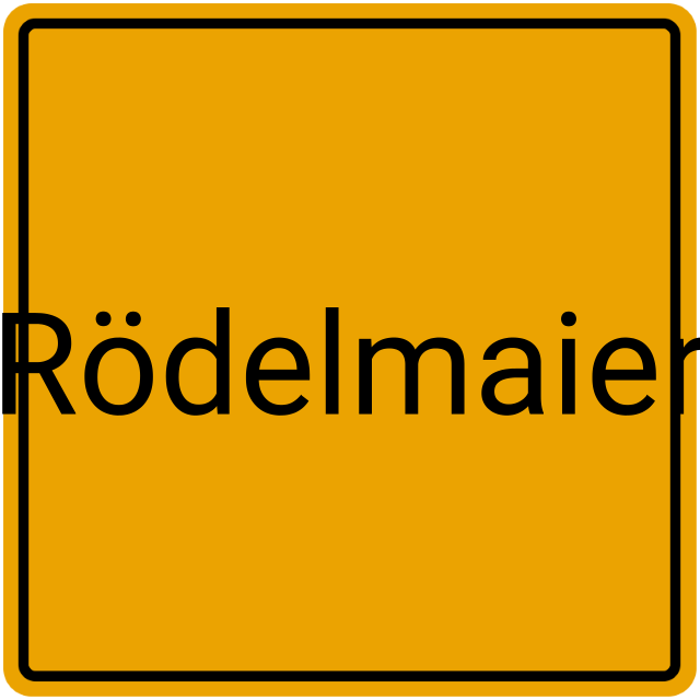 Meldebestätigung Rödelmaier