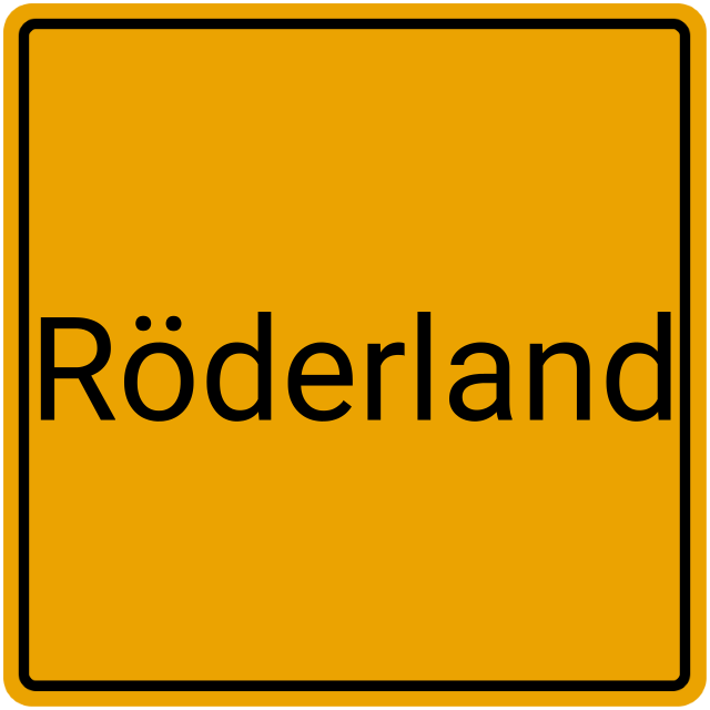 Meldebestätigung Röderland