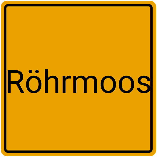 Meldebestätigung Röhrmoos