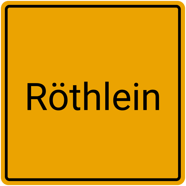 Meldebestätigung Röthlein