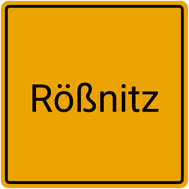 Meldebestätigung Rößnitz
