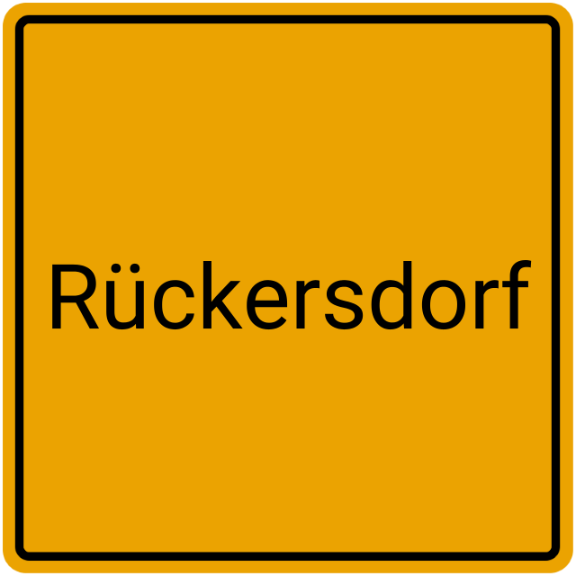 Meldebestätigung Rückersdorf