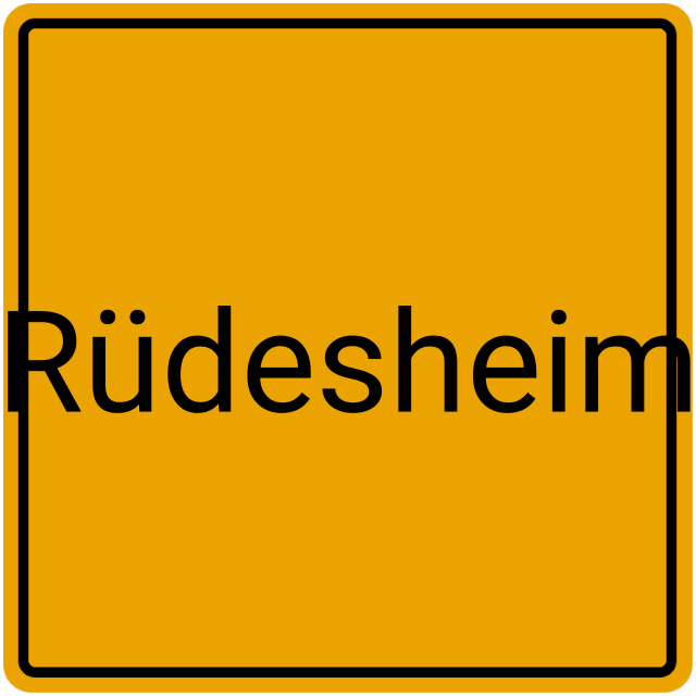 Meldebestätigung Rüdesheim