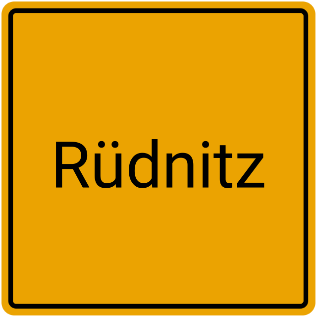 Meldebestätigung Rüdnitz