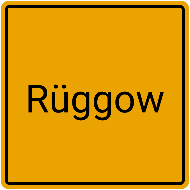 Meldebestätigung Rüggow