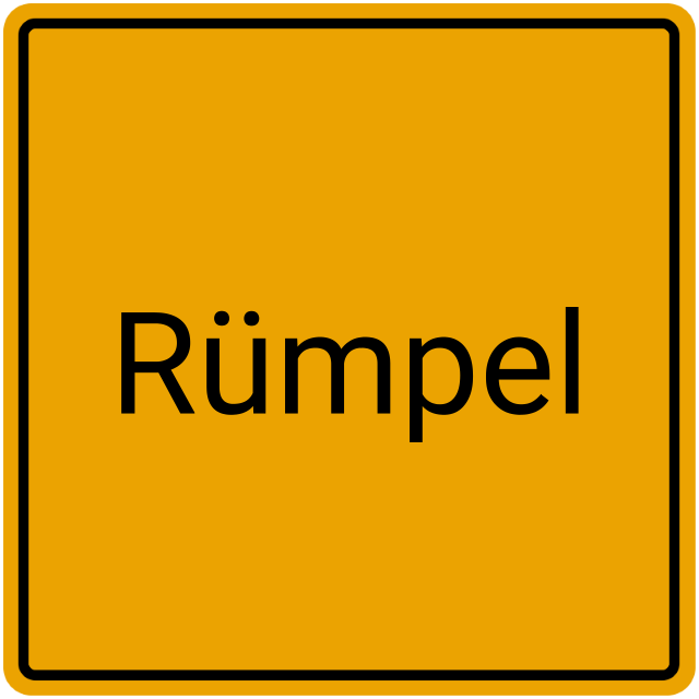 Meldebestätigung Rümpel