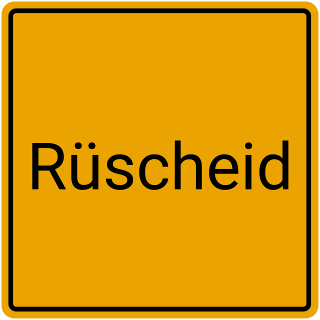 Meldebestätigung Rüscheid