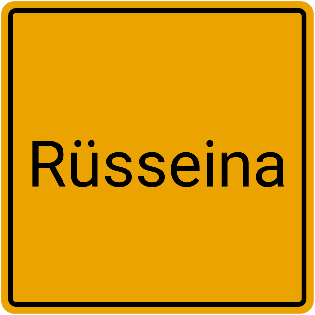 Meldebestätigung Rüsseina