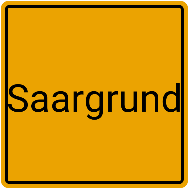 Meldebestätigung Saargrund